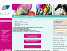 Tablet Screenshot of lbmexalab.com
